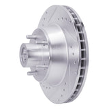 R1 Concepts 1969-1973 Chrysler New Yorker Front Left Drilled & Slotted Silver Brake Rotor by R1 Concepts 631-39003L