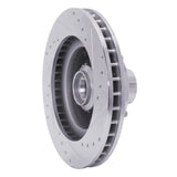 R1 Concepts 1969-1973 Chrysler New Yorker Front Left Drilled & Slotted Silver Brake Rotor by R1 Concepts 631-39003L