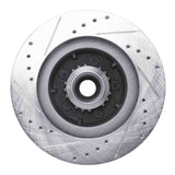 R1 Concepts 1969-1973 Chrysler 300 Front Right Drilled & Slotted Silver Brake Rotor by R1 Concepts 631-39003R