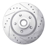 R1 Concepts 1969-1973 Chrysler 300 Front Right Drilled & Slotted Silver Brake Rotor by R1 Concepts 631-39003R