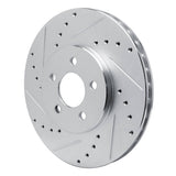 R1 Concepts 1989-1995 Chrysler LeBaron Front Left Drilled & Slotted Silver Brake Rotor by R1 Concepts 631-39004L