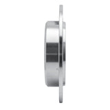 R1 Concepts 1995-2003 Chrysler PT Cruiser Rear Left Drilled & Slotted Silver Brake Rotor by R1 Concepts 631-39008L