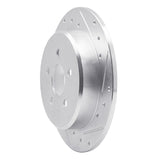 R1 Concepts 1995-2003 Chrysler PT Cruiser Rear Right Drilled & Slotted Silver Brake Rotor by R1 Concepts 631-39008R