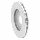 R1 Concepts 1995-2000 Chrysler Cirrus Front Left Drilled & Slotted Silver Brake Rotor by R1 Concepts 631-39009L