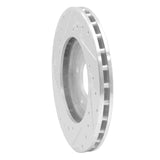R1 Concepts 1995-2000 Chrysler Cirrus Front Right Drilled & Slotted Silver Brake Rotor by R1 Concepts 631-39009R