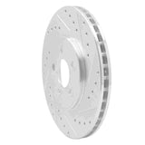 R1 Concepts 1995-2006 Chrysler Cirrus Front Right Drilled & Slotted Silver Brake Rotor by R1 Concepts 631-39010R