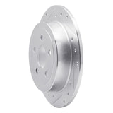 R1 Concepts 1995-2007 Chrysler PT Cruiser Rear Left Drilled & Slotted Silver Brake Rotor by R1 Concepts 631-39011L
