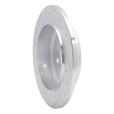 Dynamic Friction 2003-2010 Chrysler PT Cruiser Rear Right Drilled & Slotted Silver Brake Rotor by Dynamic Friction Company 631-39014R