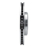 Dynamic Friction 2005-2023 Chrysler 300 Front Right Drilled & Slotted Silver Brake Rotor by Dynamic Friction Company 631-39015R