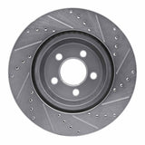R1 Concepts 05-23 Chrysler 300 Front Left Drilled & Slotted Silver Brake Rotor by R1 Concepts RNC-631-39017L