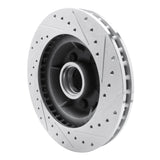R1 Concepts 1971-1981 Chrysler New Yorker Front Left Drilled & Slotted Silver Brake Rotor by R1 Concepts 631-39026L