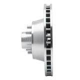 R1 Concepts 1971-1981 Chrysler New Yorker Front Right Drilled & Slotted Silver Brake Rotor by R1 Concepts 631-39026R