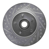 R1 Concepts 1976-1981 Chrysler Newport Front Left Drilled & Slotted Silver Brake Rotor by R1 Concepts 631-40003L