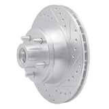 R1 Concepts 1976-1981 Chrysler New Yorker Front Right Drilled & Slotted Silver Brake Rotor by R1 Concepts 631-40003R