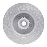 R1 Concepts 1976-1981 Chrysler New Yorker Front Right Drilled & Slotted Silver Brake Rotor by R1 Concepts 631-40003R
