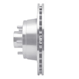 R1 Concepts 1976-1981 Chrysler New Yorker Front Right Drilled & Slotted Silver Brake Rotor by R1 Concepts 631-40003R