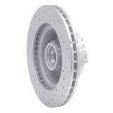 R1 Concepts 1976-1981 Chrysler New Yorker Front Right Drilled & Slotted Silver Brake Rotor by R1 Concepts 631-40003R