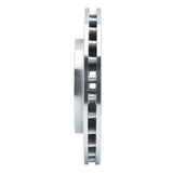 R1 Concepts 1985-1989 Dodge Shadow Front Right Drilled & Slotted Silver Brake Rotor by R1 Concepts 631-40004R
