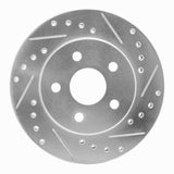 R1 Concepts 1991-1992 Dodge Monaco Front Right Drilled & Slotted Silver Brake Rotor by R1 Concepts 631-40010R