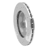 R1 Concepts 1993-1997 Chrysler Concorde Front Right Drilled & Slotted Silver Brake Rotor by R1 Concepts 631-40011R