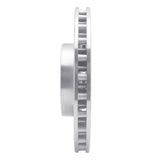 R1 Concepts 1992-2002 Dodge Viper Front Right Drilled & Slotted Silver Brake Rotor by R1 Concepts 631-40013R