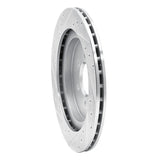 R1 Concepts 1992-2002 Dodge Viper Rear Right Drilled & Slotted Silver Brake Rotor by R1 Concepts 631-40014R