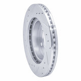 R1 Concepts 1998-2000 Chrysler Concorde Front Right Drilled & Slotted Silver Brake Rotor by R1 Concepts 631-40017R