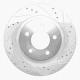 R1 Concepts 1998-2004 Chrysler Concorde Front Right Drilled & Slotted Silver Brake Rotor by R1 Concepts 631-40018R