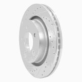 R1 Concepts 1999-2004 Chrysler 300M Front Left Drilled & Slotted Silver Brake Rotor by R1 Concepts 631-40019L