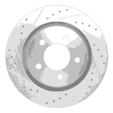 R1 Concepts 1999-2004 Chrysler 300M Front Left Drilled & Slotted Silver Brake Rotor by R1 Concepts 631-40019L