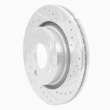R1 Concepts 1999-2004 Chrysler Concorde Front Right Drilled & Slotted Silver Brake Rotor by R1 Concepts 631-40019R