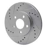 R1 Concepts 2000-2005 Dodge Neon Front Left Drilled & Slotted Silver Brake Rotor by R1 Concepts 631-40020L