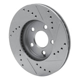 R1 Concepts 2000-2005 Dodge Neon Front Left Drilled & Slotted Silver Brake Rotor by R1 Concepts 631-40020L