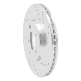 R1 Concepts 2000-2005 Dodge Neon Front Right Drilled & Slotted Silver Brake Rotor by R1 Concepts 631-40020R