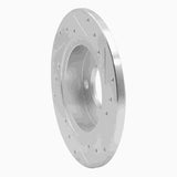 R1 Concepts 1978-1990 Dodge Omni Front Left Drilled & Slotted Silver Brake Rotor by R1 Concepts 631-40021L