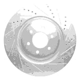 Dynamic Friction 2003-2017 Dodge Viper Front Right Drilled & Slotted Silver Brake Rotor by Dynamic Friction Company 631-40022R