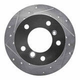 Dynamic Friction 2002-2018 Dodge Sprinter 2500 Rear Left Drilled & Slotted Silver Brake Rotor by Dynamic Friction Company 631-40038L