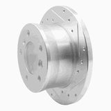 Dynamic Friction 2002-2018 Dodge Sprinter 3500 Rear Right Drilled & Slotted Silver Brake Rotor by Dynamic Friction Company 631-40038R