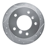 Dynamic Friction 2002-2018 Dodge Sprinter 3500 Rear Right Drilled & Slotted Silver Brake Rotor by Dynamic Friction Company 631-40038R