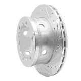 Dynamic Friction 2002-2006 Dodge Sprinter 3500 Rear Right Drilled & Slotted Silver Brake Rotor by Dynamic Friction Company 631-40039R