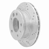 Dynamic Friction 2002-2006 Dodge Sprinter 2500 Front Right Drilled & Slotted Silver Brake Rotor by Dynamic Friction Company 631-40041R