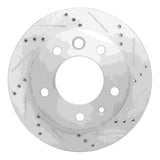 Dynamic Friction 2002-2006 Dodge Sprinter 2500 Front Right Drilled & Slotted Silver Brake Rotor by Dynamic Friction Company 631-40041R
