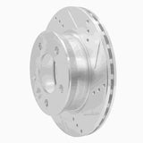 Dynamic Friction 2002-2006 Dodge Sprinter 3500 Front Right Drilled & Slotted Silver Brake Rotor by Dynamic Friction Company 631-40042R