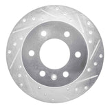 Dynamic Friction 2006-2018 Dodge Sprinter 2500 Rear Right Drilled & Slotted Silver Brake Rotor by Dynamic Friction Company 631-40044R