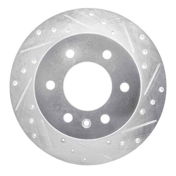 Sprinter Brake Rotor Dynamic Friction 2006-2018 Dodge Sprinter 2500 Rear Right Drilled ...