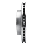 R1 Concepts 1988-2000 Chevrolet K1500 Suburban Front Left Drilled & Slotted Silver Brake Rotor by R1 Concepts 631-40045L