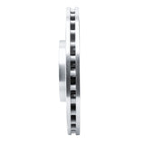 Dynamic Friction 2015-2022 Ram ProMaster City Front Left Drilled & Slotted Silver Brake Rotor by Dynamic Friction Company 631-40049L