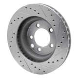 R1 Concepts 1974-1981 Dodge W100 Front Left Drilled & Slotted Silver Brake Rotor by R1 Concepts 631-40053L
