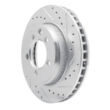 R1 Concepts 1974-1981 Dodge W100 Front Right Drilled & Slotted Silver Brake Rotor by R1 Concepts 631-40053R