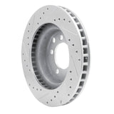 R1 Concepts 1974-1981 Dodge W100 Front Right Drilled & Slotted Silver Brake Rotor by R1 Concepts 631-40053R